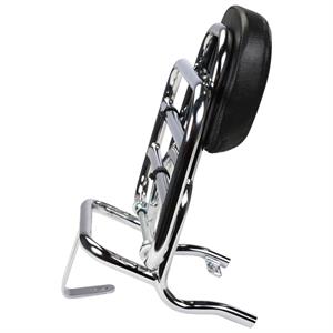 Rack, Prima Rear Chrome w/Backrest for Genuine Buddy Kick - Image 4