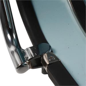 Cowl Guards, Prima Chrome Leg Shield for Royal Alloy GT150, GP300S - Image 4