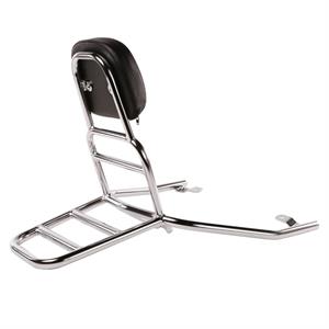 Rack, Prima Rear w/Backrest for 50i - 150i Kymco Like - Image 3