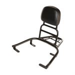Rack, Prima Rear w/Backrest for NIU NQi GT, NQi Sport
