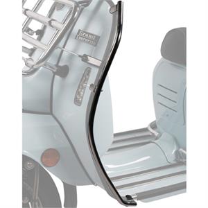 Cowl Guards, Prima Chrome Leg Shield for Royal Alloy GT150, GP300S - Image 2