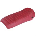 Seat, Low Profile Single Red Saddle for Royal Alloy GT150, GP300S