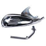 Exhaust, NCY Stainless Sport for 125cc - 150cc Vespa Primavera, Sprint <'18