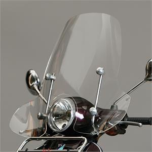 Windshield, Prima Clear Tall for 50cc - 300cc Vespa LX, GT, GTS - Image 2
