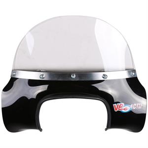 Windshield, VE UK Mod Flyscreen for Royal Alloy GT150, GP300S - Image 2
