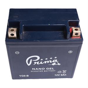 Battery, Prima YG9L-B Gel for Genuine G400C, Royal Alloy GT - Image 3