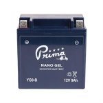 Battery, Prima YG9-B Nano Gel for Vespa Primavera, Sprint