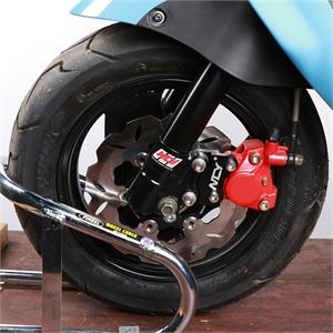 Forks, Front NCY Black for 50cc 2-Stroke Genuine Buddy, RH - Image 4