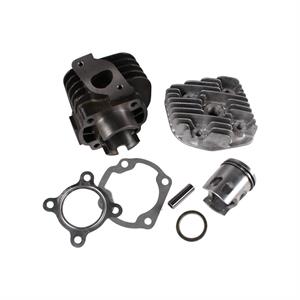 Cylinder Kit w/Head, 40mm for 50cc 2-Stroke A/C Minarelli Based Scooters