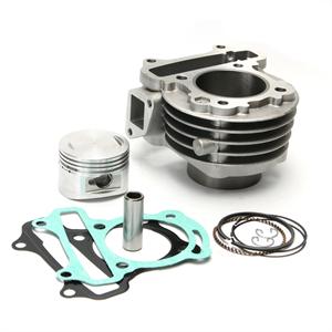 Cylinder Kit, NCY 50mm Big Bore 80cc for 50cc 4-Stroke 139QMB Chinese Scooters