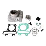 Cylinder Kit, Polini 49mm Big Bore 80cc for 50cc 4-Stroke Vespa (4-Valve)