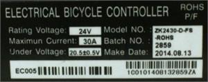 Control Board w/Throttle for Razor PR200 - Image 4