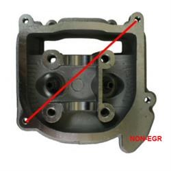 Cylinder Kit w/Head, 47mm Big Bore 72cc Non-EGR for 50cc 4-Stroke 139QMB Scooter - Image 6