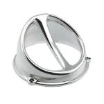 Fan Shroud Air Scoop, Chrome for 125cc - 150cc GY6 Scooters, ATVs, Go Karts