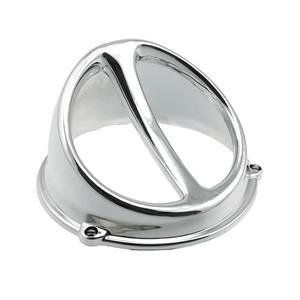 Fan Shroud Air Scoop, Chrome for 125cc - 150cc GY6 Scooters, ATVs, Go Karts
