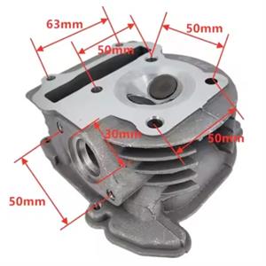 Cylinder Kit w/Head, 50mm Big Bore 90cc Non-EGR for 50cc 4-Stroke 139QMB Scooters - Image 8