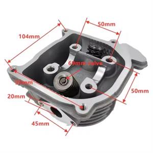 Cylinder Kit w/Head, 50mm Big Bore 90cc Non-EGR for 50cc 4-Stroke 139QMB Scooters - Image 7