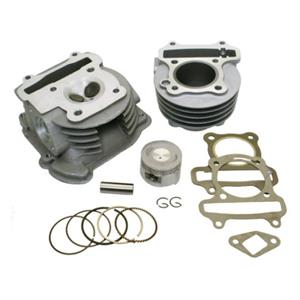 Cylinder Kit w/Head, 64mm Valves (EGR) for 50cc 4-Stroke 139QMB Scooters