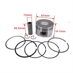 Cylinder Kit, 47mm Big Bore 72cc for 50cc 4-Stroke 139QMB Scooters - Image 3