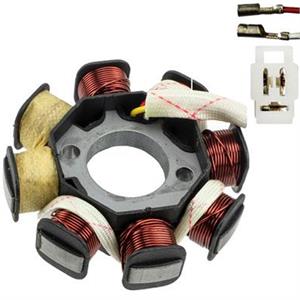 Stator, 8 Coils Type 2 for 50cc 4-Stroke 139QMB Scooters - Image 2