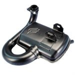 Exhaust, Polini for 125cc - 150cc 2-Stroke Genuine Stella, Vespa