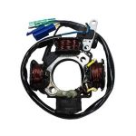 Stator, 4 Coils for 50cc 2-Stroke TGB Scooters