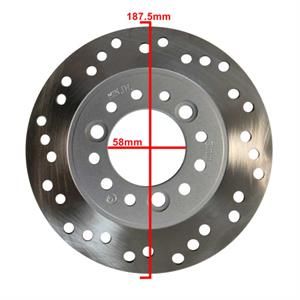 Brake Rotor, Front Disc for 50cc - 150cc Lance Vintage, BMS Heritage - Image 4