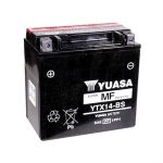 Battery, Yuasa YTX14-BS for Kymco Xciting, MyRoad