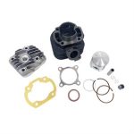 Cylinder Kit w/Head, 47mm MMG 70cc Big Bore for 50cc 2-Stroke A/C Minarelli Based Scooters