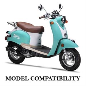 Brake Pads, Front Type 6 for 50cc 2-Stroke Scooters - Image 2