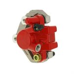 Brake Caliper, Front Red for 50cc 2-Stroke Genuine Black Cat, Roughhouse