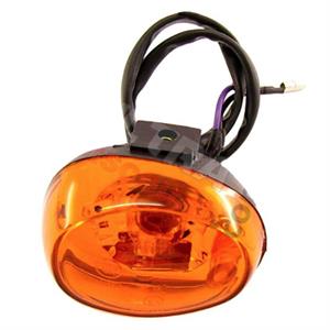 Turn Signal Assembly, Front Left for Scooters