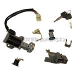 Key Switch Lock Set, Type 14 for 50cc - 250cc Teamguy, Roketa MC-46
