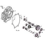 E14 - Transmission for 125cc Lance Scooters