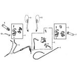 F03 - Cables, Switches, Handlebar Levers for 50cc - 150cc Lance Cali