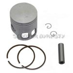 Piston Kit, 47mm for 50cc 2-Stroke A/C or L/C Minarelli Based Scooters