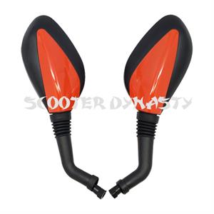 Mirror Set, Universal for Scooters, Motorcycles - Image 5