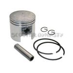 Piston Kit, Naraku 47mm for 50cc 2-Stroke A/C Franco Morini Based Scooters