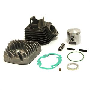 Cylinder Kit w/Head, Malossi 47mm Big Bore 70cc for 50cc 2-Stroke Honda, Kymco Scooters - Image 3
