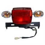 Tail Light Assembly w/Turn Signals for 50cc - 200i Lance Cali, Havana