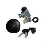 Key Switch Lock Set for 50cc - 110cc 2-Stroke Genuine Rattler, Roughhouse <2012 and Older
