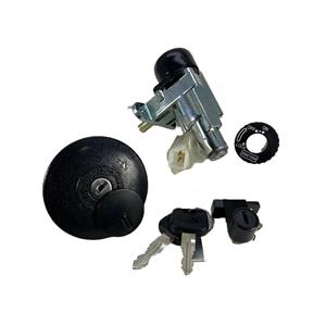 Key Switch Lock Set for 50cc - 110cc 2-Stroke Genuine Rattler, Roughhouse <2012 and Older