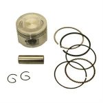 Piston Kit, 47mm for 50cc 4-Stroke 139QMB Scooters