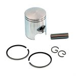 Piston Kit, Polini 47mm for 50cc 2-Stroke A/C Franco Morini Based Scooters