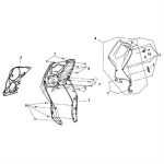 F05 - Front Panel for 50cc - 200i Lance Cabo
