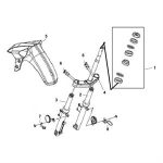 F08 - Steering Stem / Front Cushion for 50cc - 200i Lance Cabo