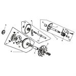 E12 - Variator Kit for 125cc Lance Scooters
