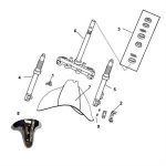 F09 - Steering Stem, Front Shocks for 50cc - 200i Lance Cali, Havana