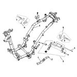 F21 - Frame for 50cc - 200cc Lance Cali, Havana
