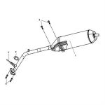 F16 - Exhaust for 200i Lance Cali, Havana